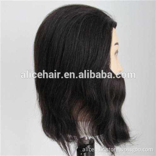 Cheap price 100% human hair male hair mannequin heads